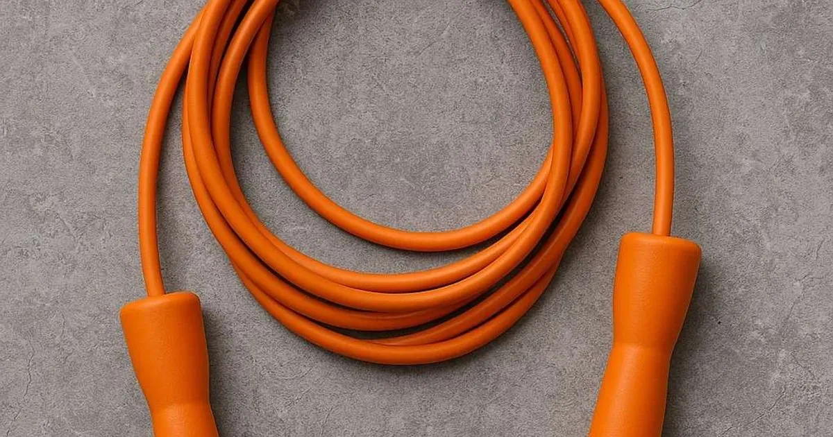 Corde à sauter avec poignées lestées
