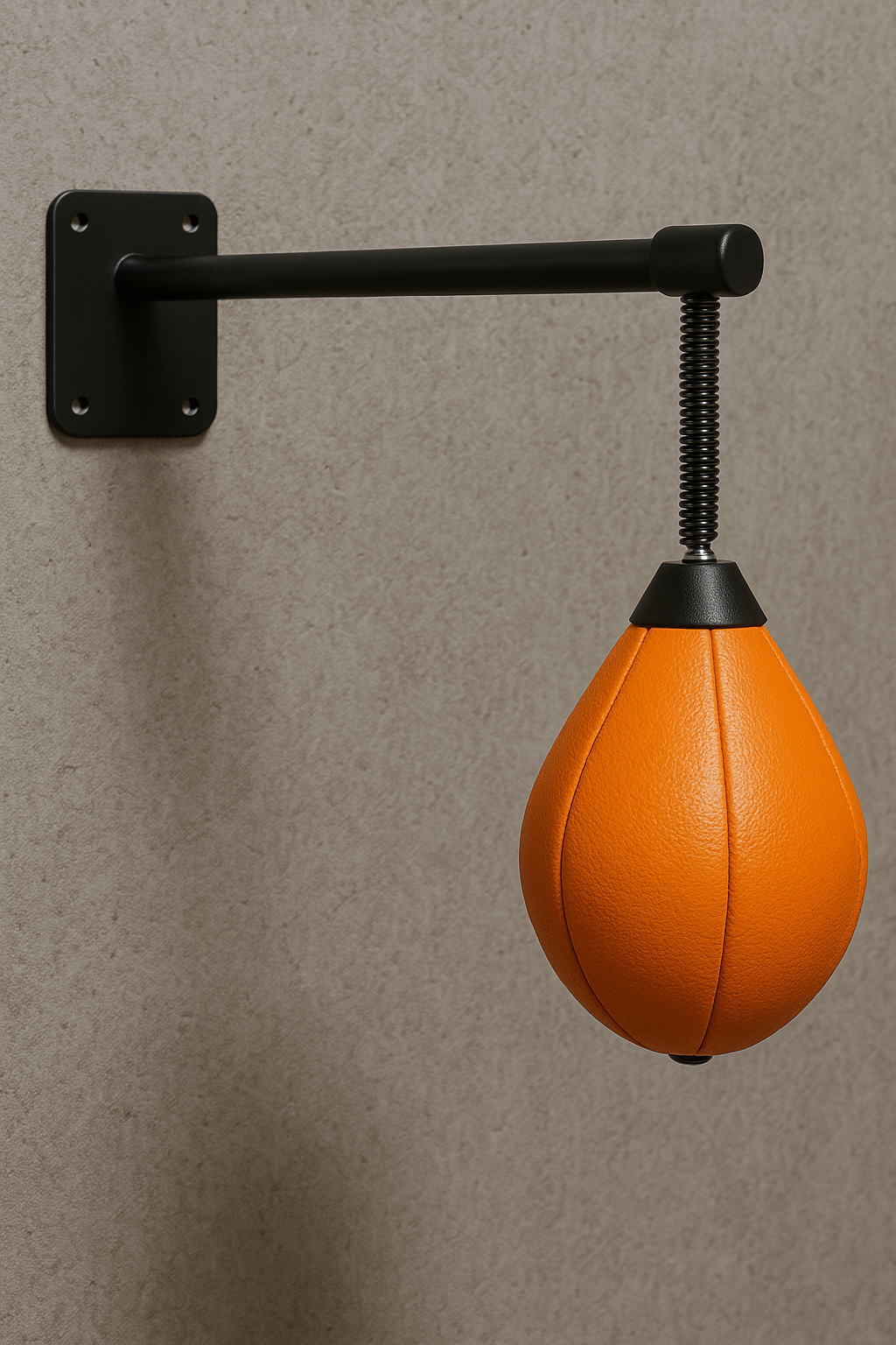 PUCHING BALL SUR MUR